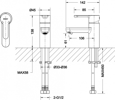 ��������� Bravat Stream F13783C-2 ��� ��������