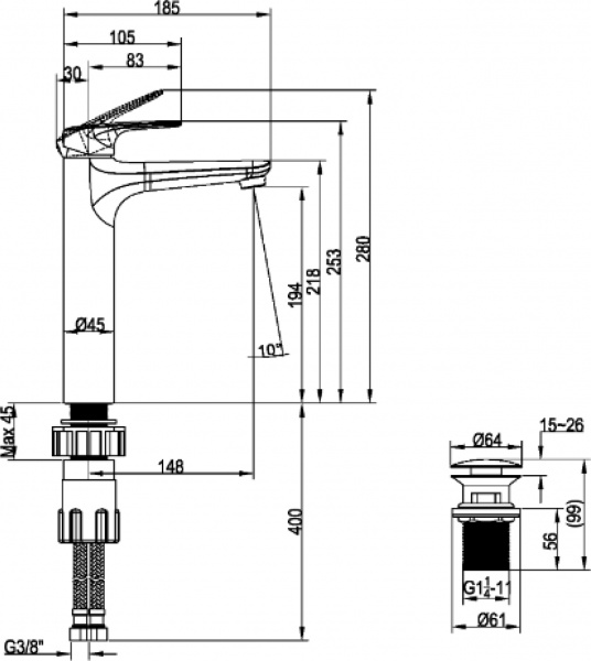 ��������� Villeroy & Boch O.novo Start TVW10510511061 ��� ��������