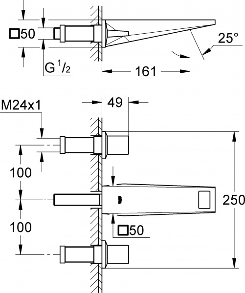  Grohe Allure Brilliant 20346000  
