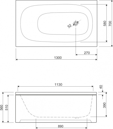 ��������� ����� Cezares Eco 130x70