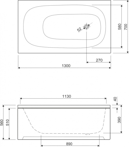 ��������� ����� Cezares Eco 130x70