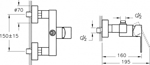 VitrA Flo S A41938EXP  
