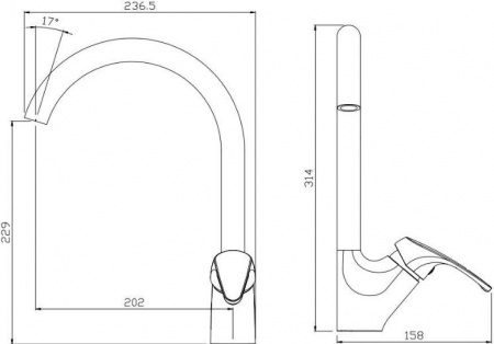 ��������� Aquanet Practic AF100-41� ��� �������� �����