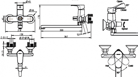 ��������� Bravat Alfa F6120178CP-01L �������������