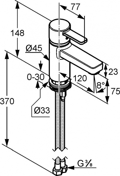 ��������� Kludi Zenta XL 382620575 ��� ��������