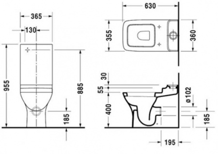 ������-������� Duravit Puravida 2119090000