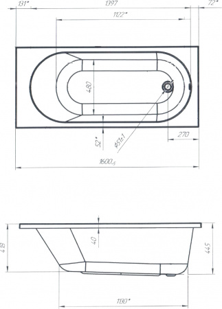 ��������� ����� Marka One Atlas 160x70
