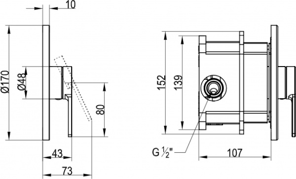 ��������� Villeroy & Boch Architectura TVS10335200061 ��� ����