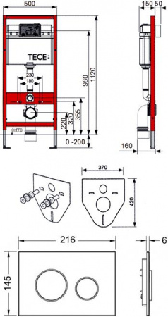 ������� ����������� ��� �������� TECE Loop K440920 4 � 1 � ������� �����