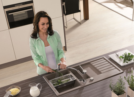 ��������� Blanco Tivo-S Silgranit 517619 ��� �������� �����