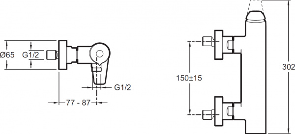 ��������� Jacob Delafon Avid E97368-CP ��� ����