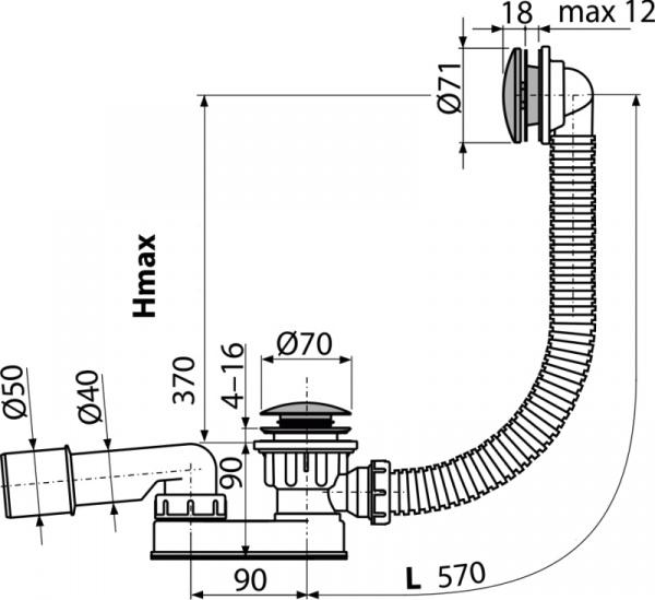 ����-������� AlcaPlast A507CKM