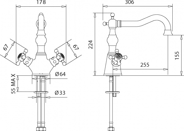 ��������� Migliore Arcadia ML.CUC-8351.BR ��� �������� �����, ������