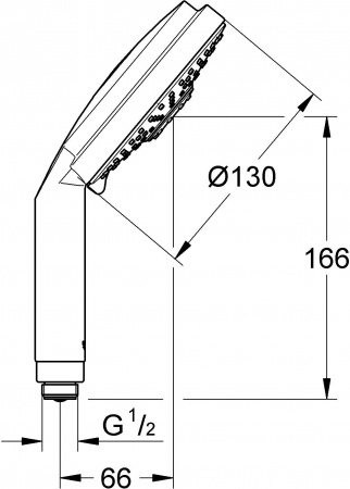 ������� ����� Grohe Rainshower Cosmopolitan 130 28755000