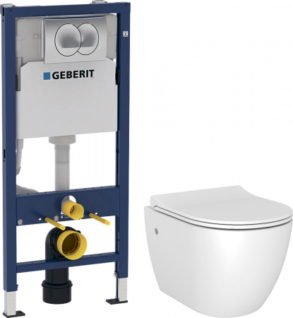 �������� ������ ��������� STWORKI Merlingen MWH48 + ����������� Geberit Duofix 458.133.21.1 � ������� �����