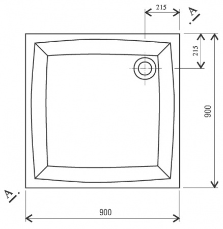 ������ ��� ���� Ravak PERSEUS-90 EX