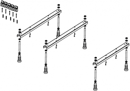 ��������� ����� Riho Still Shower led 180�80