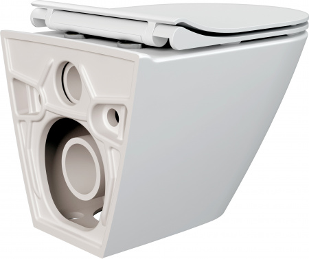 ������ ��������� Cersanit City Oval Clean On DPL EO slim