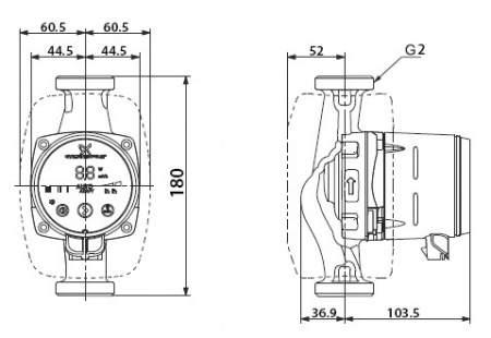 �������������� ����� Grundfos Alpha2 32-40 180
