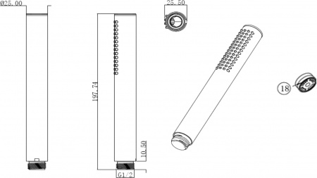 ��������� Villeroy & Boch Dawn TVT10651015161 �� ���� �����