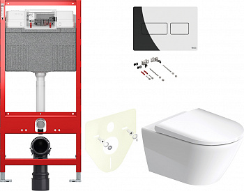 �������� ������ ��������� Duravit D-Neo 2577090000 + ������-������� � ����������� + ������������ TECE TECEprofil Uni 2.0 9300302 + ������ �����