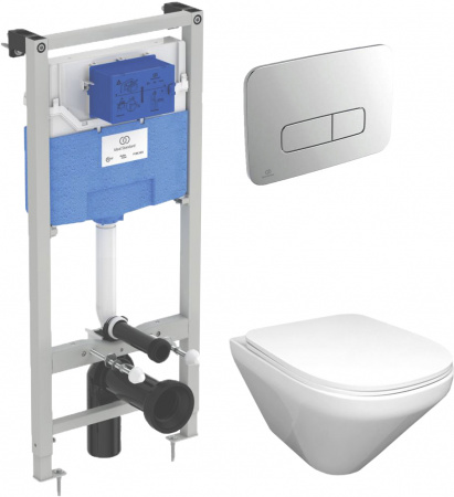 �������� ������ ��������� Jacob Delafon Modern Life E77725-0 + ������-������� � ����������� + ����������� Ideal Standard ProSys 120P R027767 + ������ ����� ����