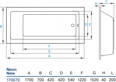 ��������� ����� Koller Pool Neon new 170x70