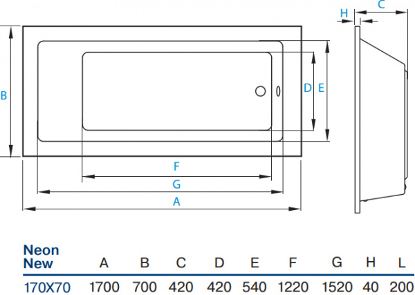 ��������� ����� Koller Pool Neon new 170x70