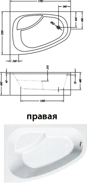 ��������� ����� Kolpa San Chad S 5015-01 170x120 R