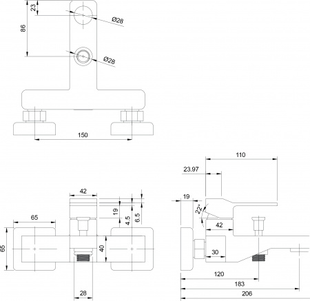 ��������� Omnires Slide SL7730CR ��� ����� � �����, ����