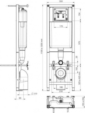 �������� Cersanit Delfi Leon Black ������ �����