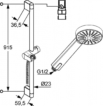 ������� �������� Kludi A-QA 6564005-00