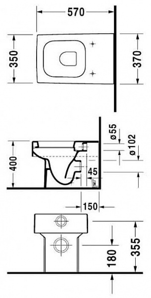 ������ ���������� Duravit Vero 2117090000