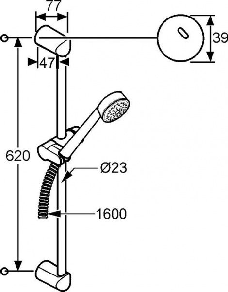 ������� �������� Kludi Zenta 6063005-00