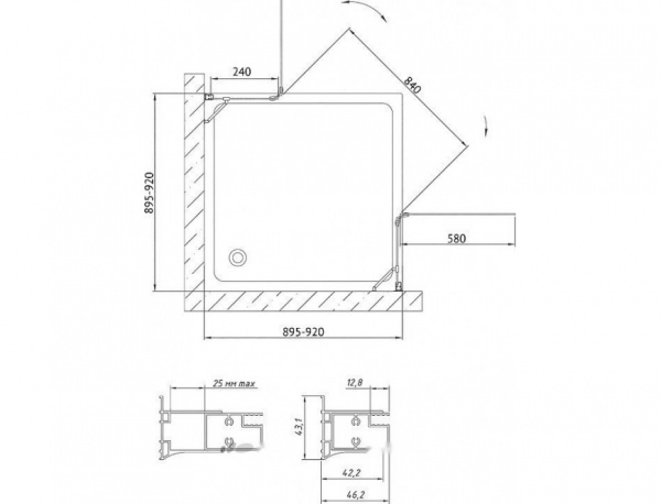 ������� ������ Vegas Glass AFA 0090 07 01 ������� ������� ����, ������ ����������