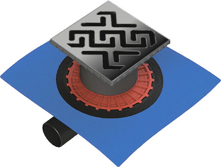 ������� ���� Berges Wasserhaus Zentrum Antik 090364 10x10 ��