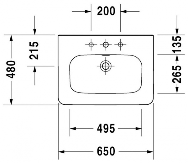 �������� Duravit DuraStyle 232065