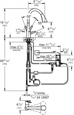 ��������� Grohe Zedra Touch 30219DC2 ��� �������� �����