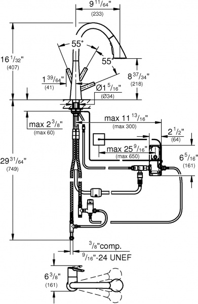 ��������� Grohe Zedra Touch 30219DC2 ��� �������� �����