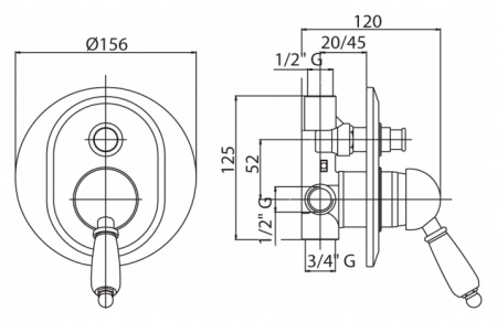 ��������� Cezares Venezia VDIM-03/24-Bi � ���������� ������