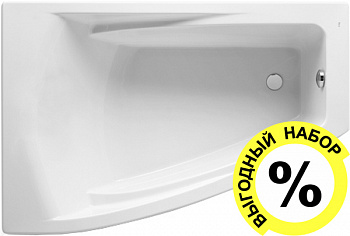 ��������� ����� Roca Hall Angular 150x100 L + ��������� ��� ����� � �����