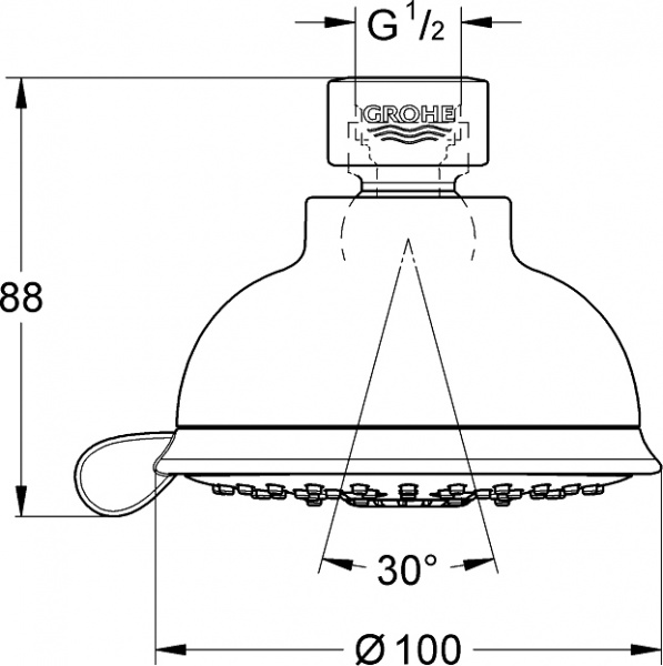 ������� ��� Grohe Tempesta Rustic 100 27610001 ����