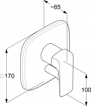 ��������� Kludi Ameo 416500575 ��� ����� � �����