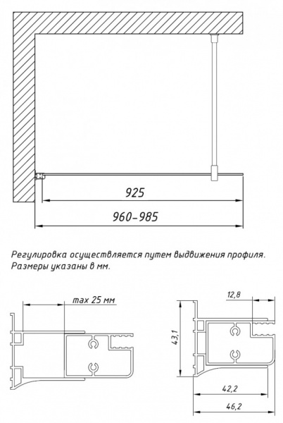 ������� ����������� Vegas Glass EAF 96 05 01 ������� ������, ������ ����������