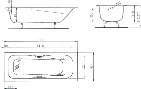 �������� ����� Maroni Colombo 160x75 � �������