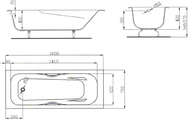 �������� ����� Maroni Colombo 160x75 � �������