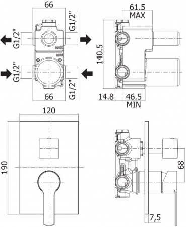 ��������� Cezares Ovest DEV3-BIO � ���������� ������, ��� ����, �����