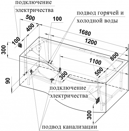 ��������� ����� Radomir Vannesa Massage ������� 2-76-2-2-0-209 170�95, � �������������, �������� � �������, ������, R
