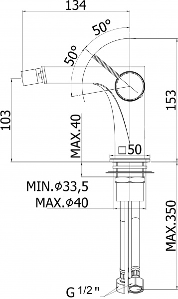 ��������� Paffoni Rock RO131CR ��� ����