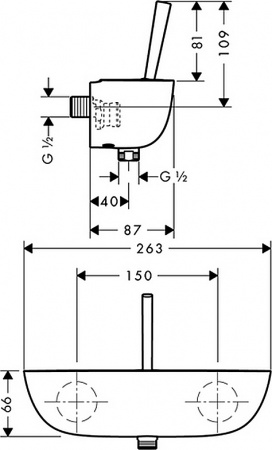 ��������� Hansgrohe PuraVida 15672400 ��� ����